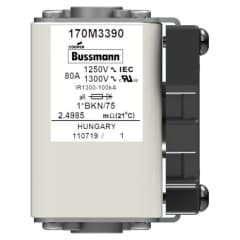 FUSE 80A 1250V 1*BKN/75 AR CU photo du produit