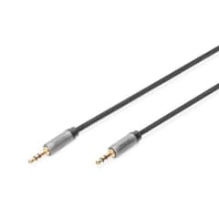 Cable audio AUX 3,5 mm 1m photo du produit