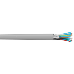 CABLE TEL 2P AWG 24 ALcu GRIS photo du produit