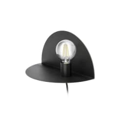 Nit Lampe Applique Droite Noir photo du produit