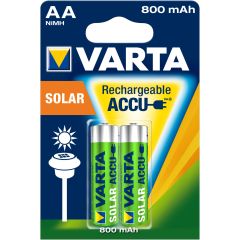 Accu SOLAR AA/HR6 800 mAh BLI2 photo du produit