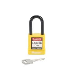 Cadenas isolé jaune anse 38,1 photo du produit