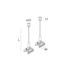 KIT SUSPENSION RÉGLABLE 2 PCS photo du produit