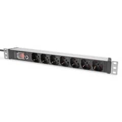 PDU aluminium 1U 7x Italian photo du produit