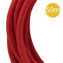 Cordon Textile 2C 50M Rouge photo du produit