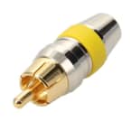 Conn RCA nickel M D 6 jaune photo du produit