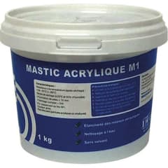Mastic Acrylique pot 1kg M1 photo du produit