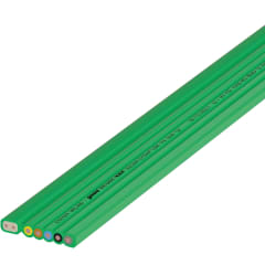 Cable plat5G2,5+2x1,5pvc vert photo du produit