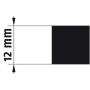 Adapta axe j4-12mm carré court photo du produit