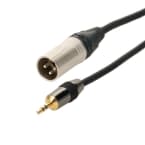 Cor XLR 3b-Jack 3.5 st MM 2m photo du produit