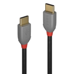 Cable USB 2.0 Type C, 3A, Anth photo du produit