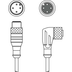 KDS U-M12-4W-M12-4A-P1-050-3DP photo du produit