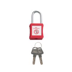 cadenas plast rouge anse metal photo du produit