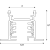 EUTRAC rail à encastrer bl 3m photo du produit