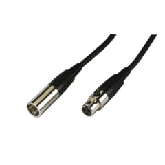 Cord aud mini fiches XLR, 5 m photo du produit