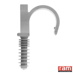 SACH 10 RAMCLIP GRIS SIMPLE 20 photo du produit