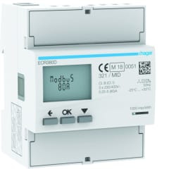 COMPTEUR TRI 80A MODBUS MID photo du produit