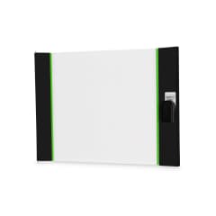 Glass front door for 9U wall m photo du produit