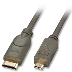 Cable micro HDMI - mini HDMI photo du produit