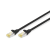 CAT 6A S-FTP LSZH, 1m, noir photo du produit