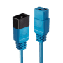 Rallonge IEC 1m, bleu photo du produit