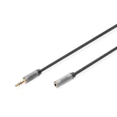 Cable audio AUX 3,5 mm MF 1m photo du produit