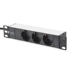 1U PDU, 254mm (10) 3 prises photo du produit