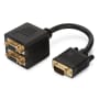 VGA Y-splitter cable, HD15 - 2 photo du produit