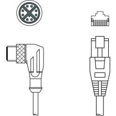 KSS GB-M12-8W-RJ45-A-P7-050 photo du produit