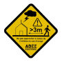 SIGN PARATON PL 118X118MM photo du produit