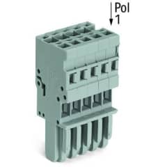 Connecteur femelle 1C, Avec dé photo du produit