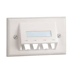 Faceplate, 4 Port, Classic, S photo du produit