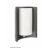 Meander wall lantern anthracit photo du produit