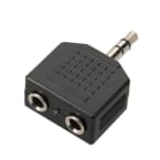 Adaptat Jack 3.5 st M - 2 st F photo du produit