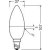 LED Telecom RGBW CLB40 827 E14 photo du produit