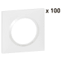 PLAQUE 1P BLANC X100 photo du produit