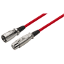 Cord aud XLR-XLR, 1 m, rouge photo du produit