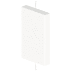 Embout fermeture blanc 60x100 photo du produit