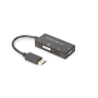 DisplayPort cable, DP - HDMI+D photo du produit