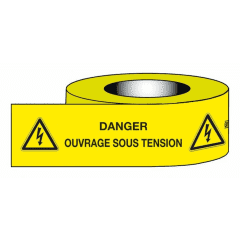 ruban adhesifdanger ouvrage s photo du produit