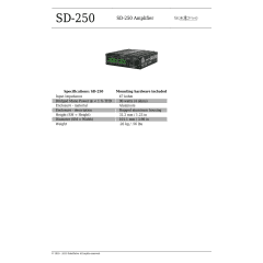 Mini amplificateur 2x50W 8Ohms photo du produit