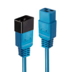 Rallonge IEC 2m, bleu photo du produit