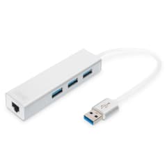 USB 3.0, 3-ports HUB  Gigabit photo du produit