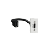Prise HDMI 1m Blanc photo du produit