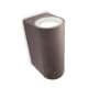 Nightingale wall lantern rust photo du produit