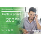 CARTE 200 PTS DIGITALE photo du produit