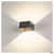 LOGS WALL anthrac LED blanc ch photo du produit