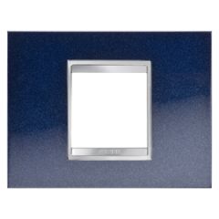 PLAQUE LUX 2P METAL BLEU CHIC photo du produit