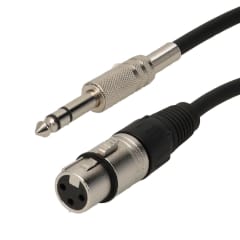 XLR 3b F / Jack 6.35 M  - 1 m photo du produit