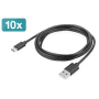 USB Type-C A M-M, 1.8m, x10 photo du produit